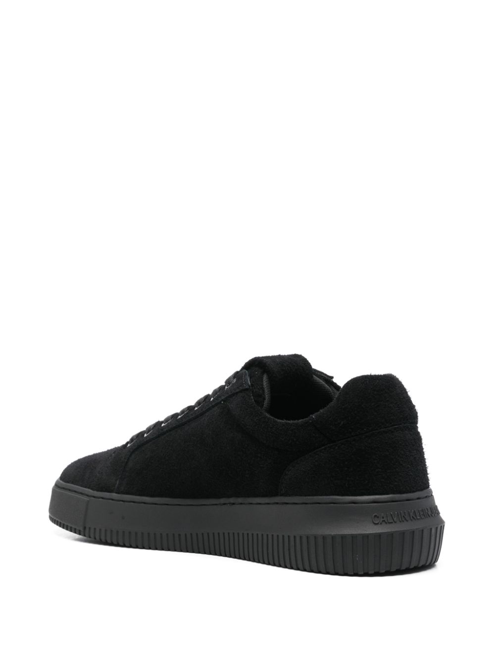 Calvin Klein Jeans suede sneakers Black