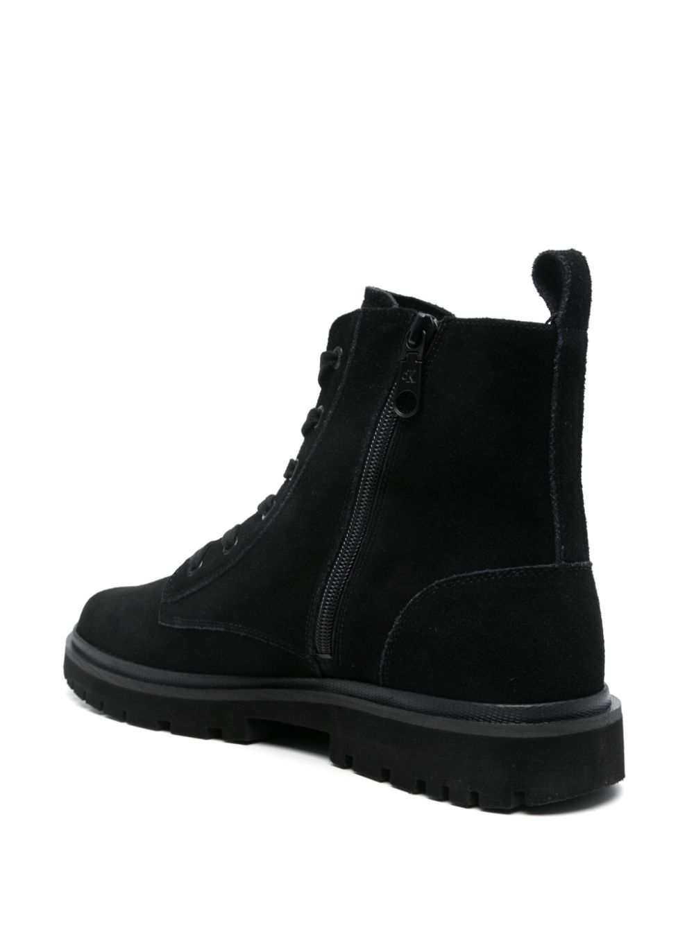 Calvin Klein Jeans suede boots Black