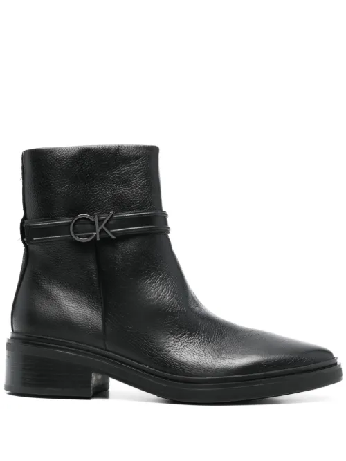Bottines en cuir - Calvin Klein - Modalova