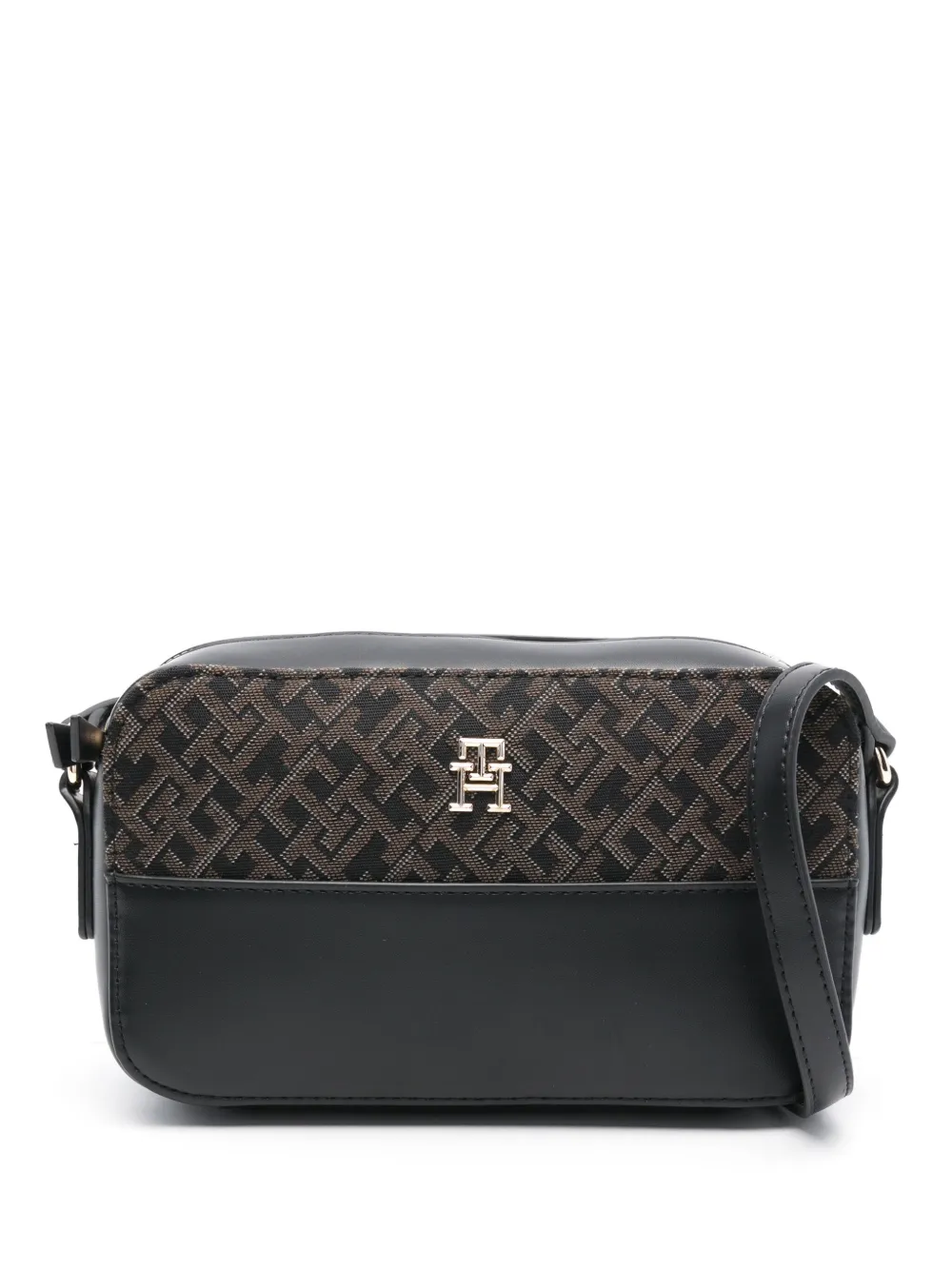 TH monogram-jacquard crossbody bag