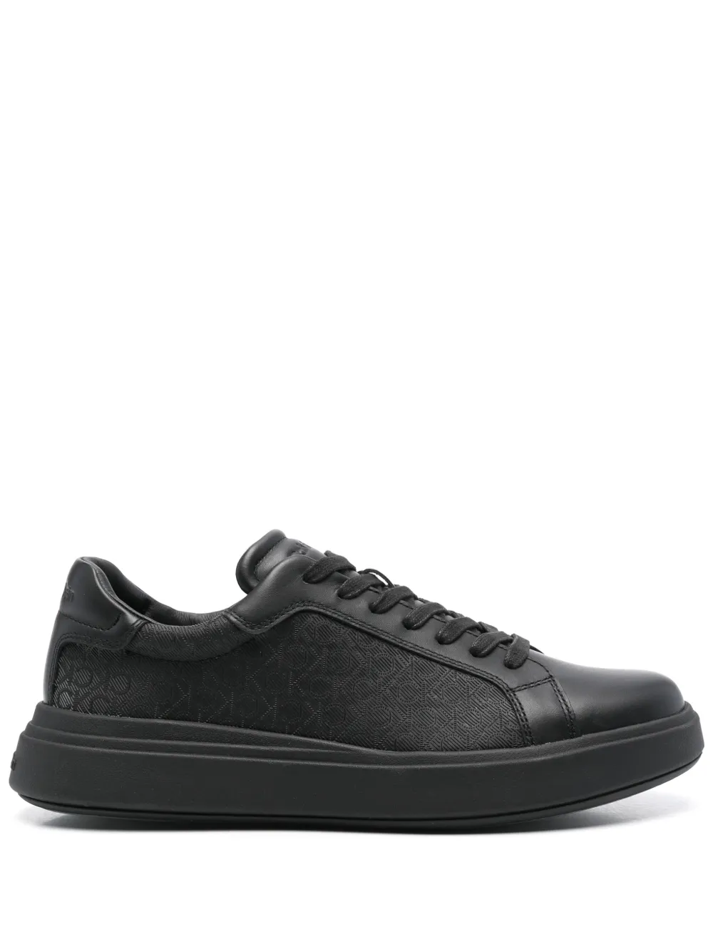 Calvin Klein logo-print sneakers Black