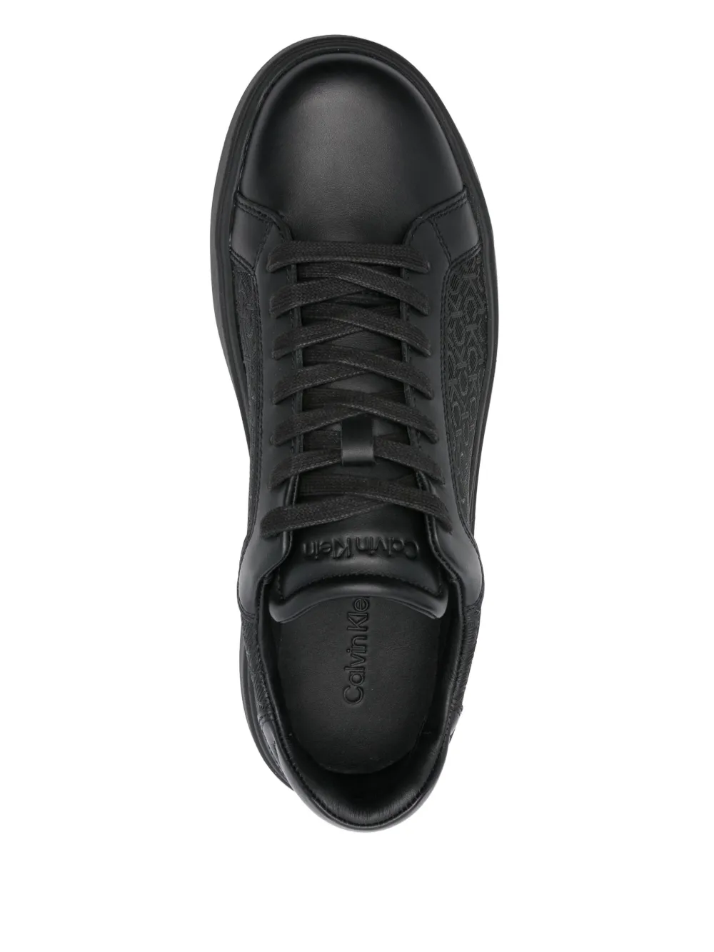 Calvin Klein logo-print sneakers Black