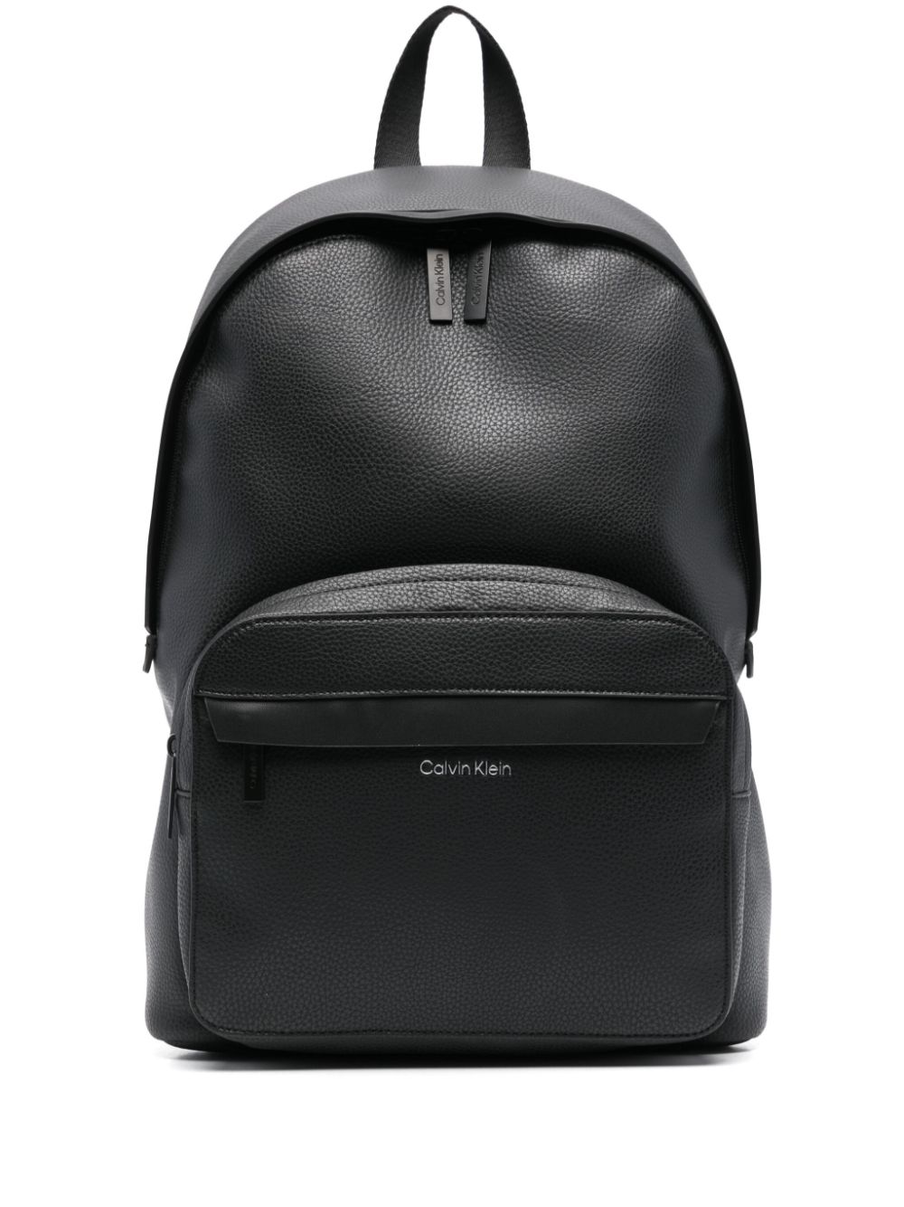 logo-lettering backpack