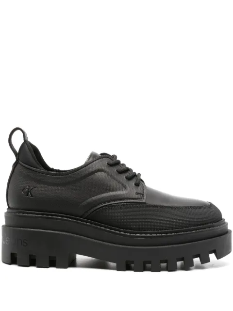 Calvin Klein Jeans zapatos derby con plataforma plana