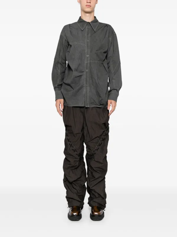 Andersson Bell Alice Shirt | Grey | FARFETCH