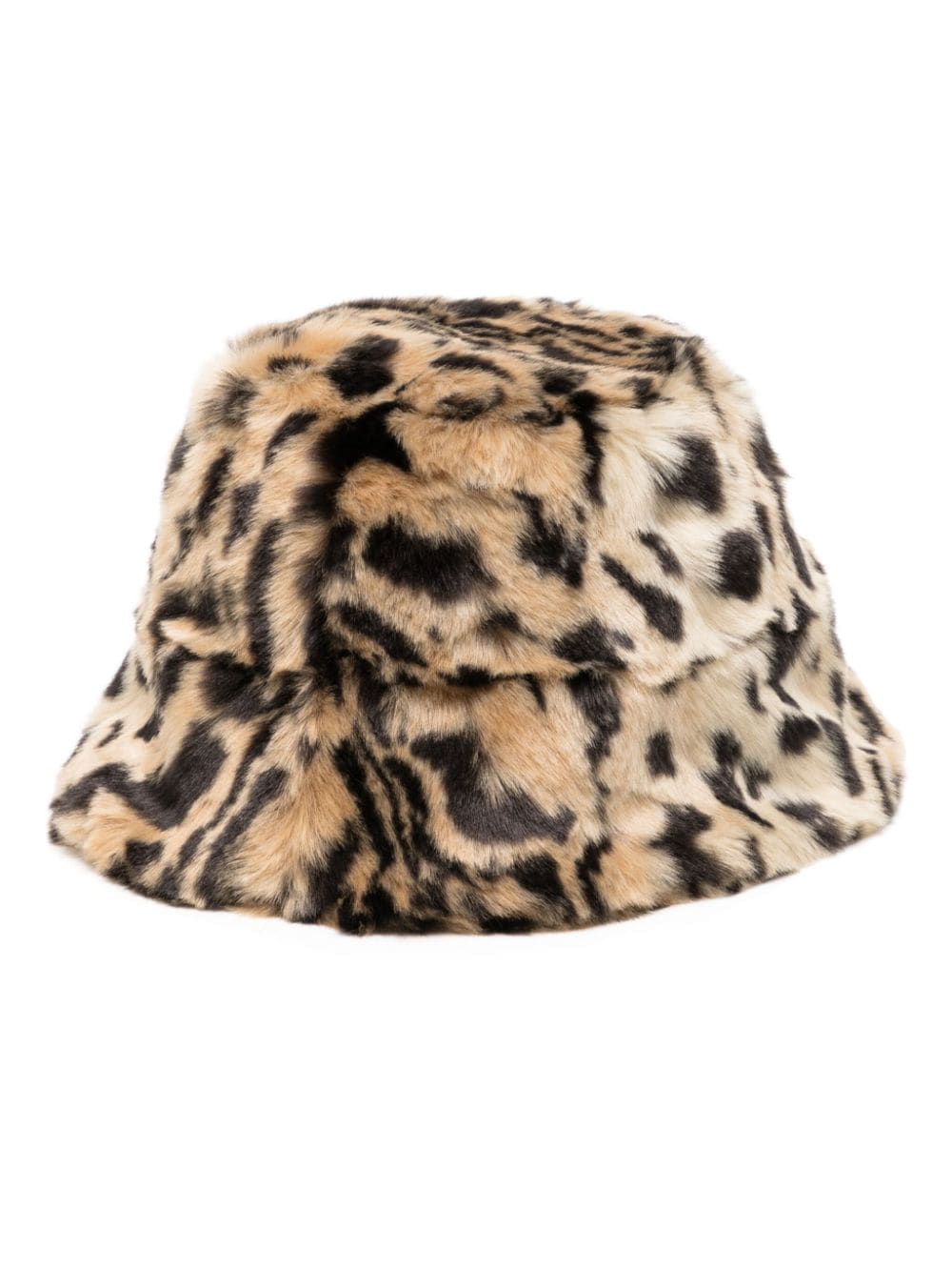 Shop Unreal Fur Yeoman Faux-fur Bucket Hat In Neutrals