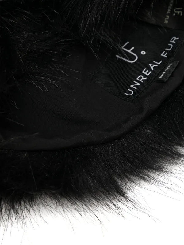 Unreal Fur Natasha faux-fur Hat | Black | FARFETCH