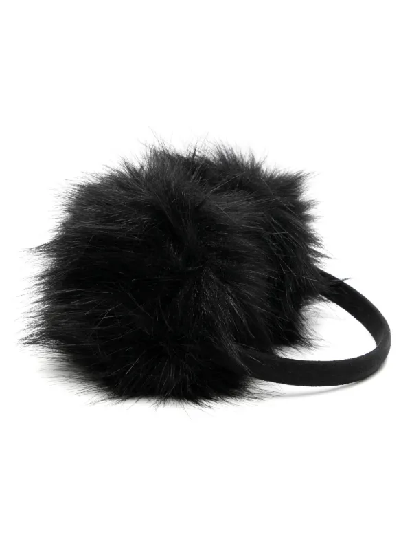 Unreal Fur エコファー イヤーマフ | ブラック | FARFETCH JP