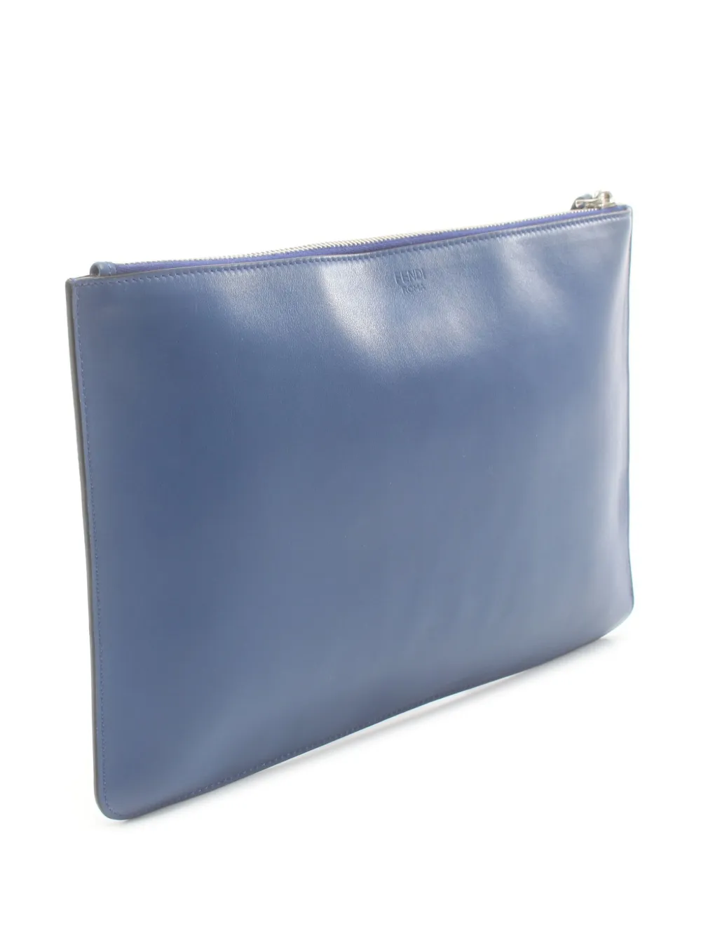Fendi Pre-Owned 2000s Faces clutch - Blauw