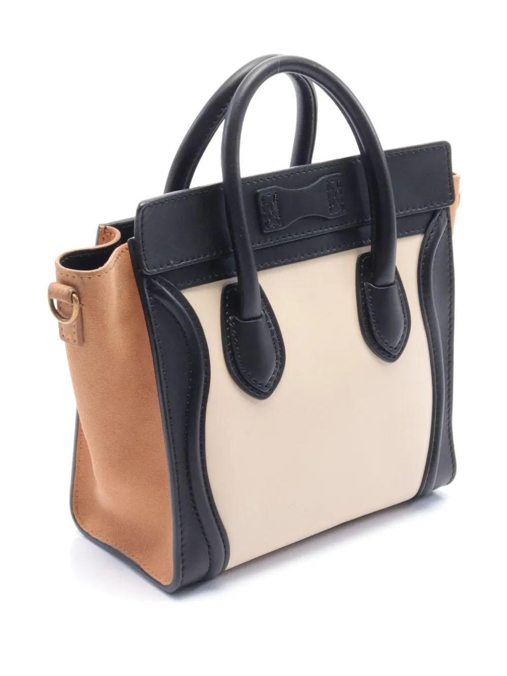 Céline Pre-Owned 2000s Nano Luggage handtas - Beige