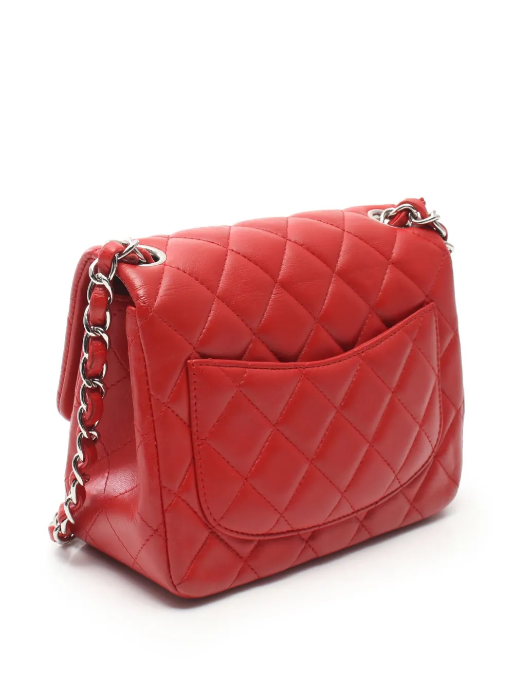 CHANEL Pre-Owned 2013-2014 Classic Flap schoudertas - Rood