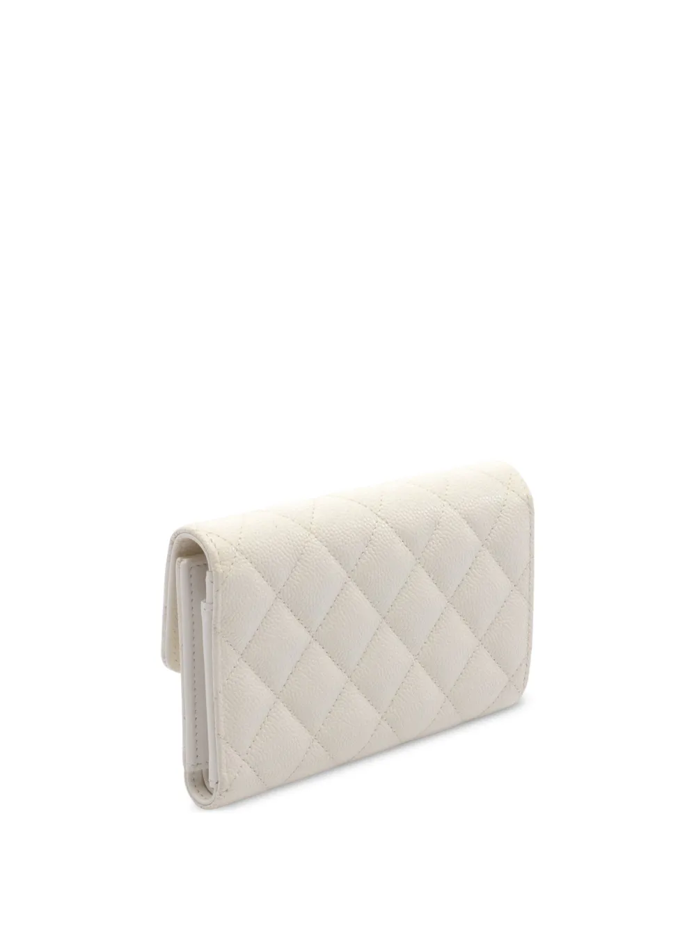 CHANEL Pre-Owned 2021 CC portemonnee met logo - Wit