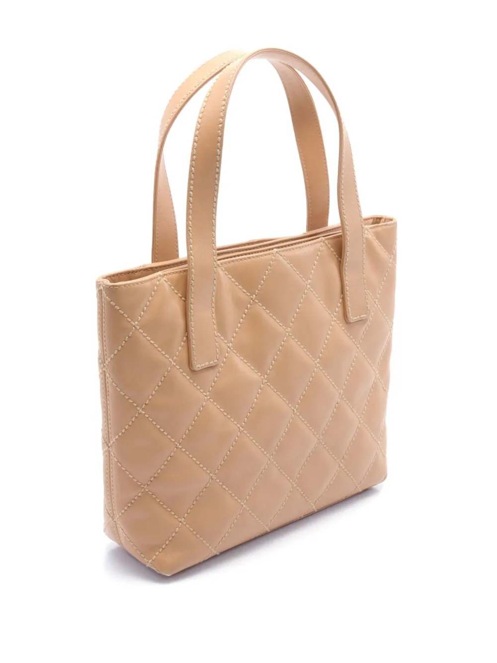 CHANEL Pre-Owned 2003-2004 Wild Stitch shopper - Beige