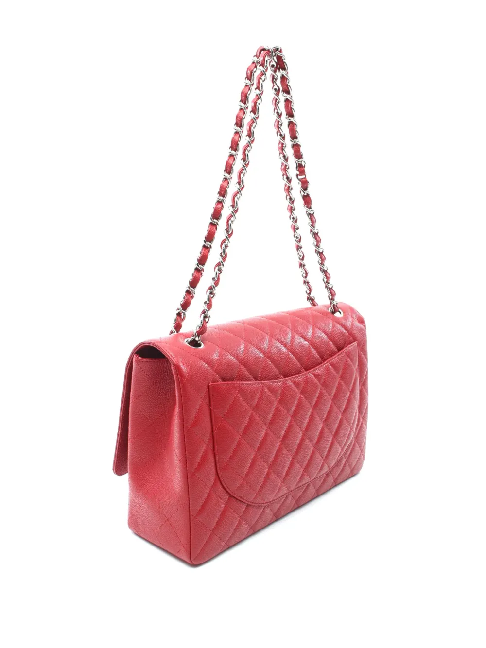 CHANEL Pre-Owned 2009-2010 schoudertas met omslag - Rood