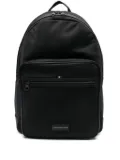 Tommy Hilfiger logo-patch backpack - Black