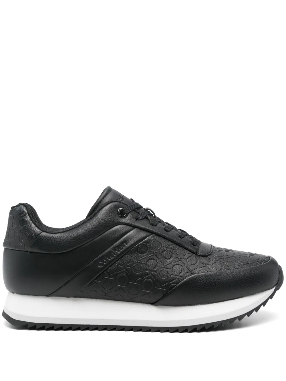 Calvin Klein logo sneakers Black