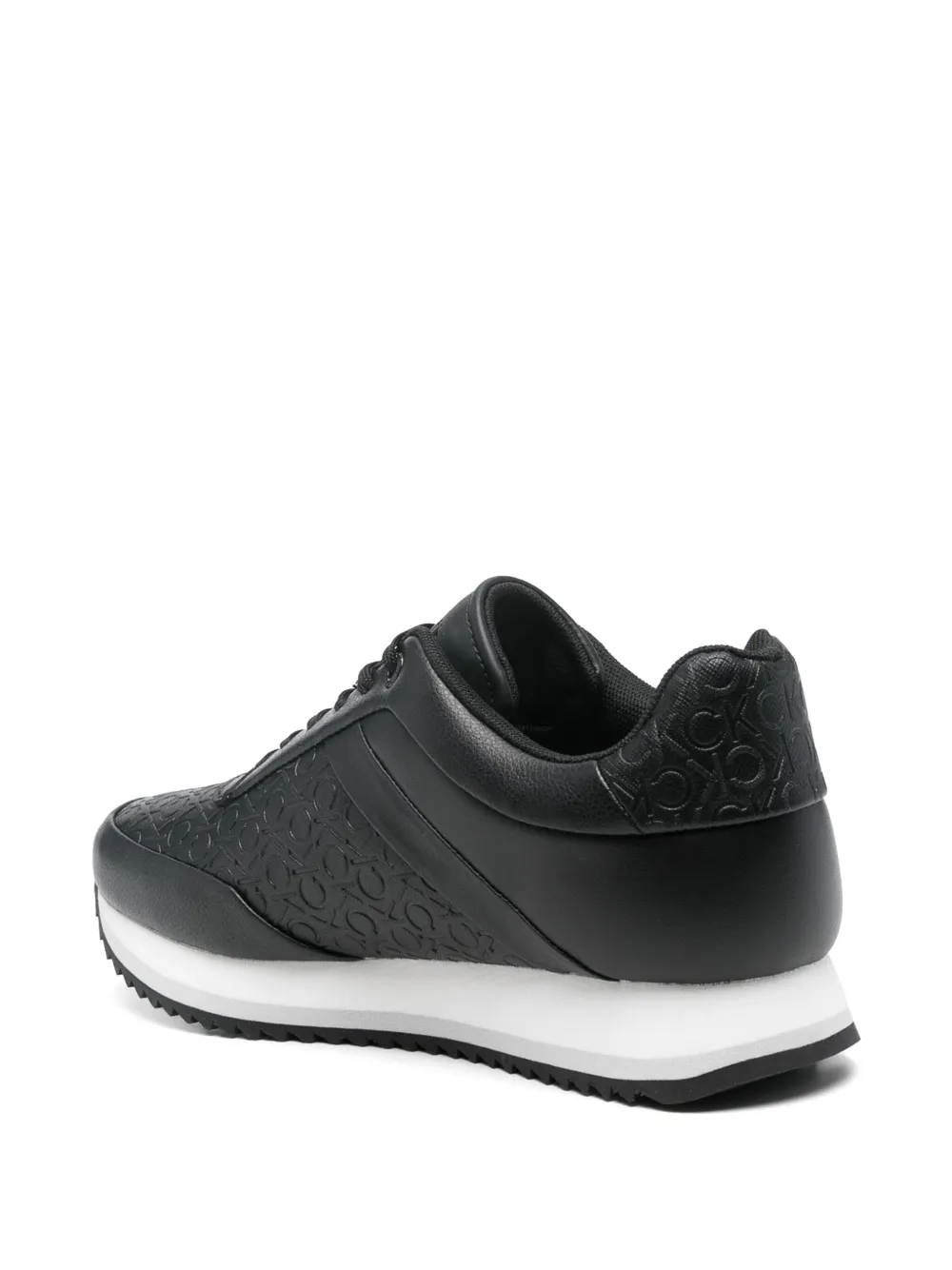 Calvin Klein logo sneakers Black