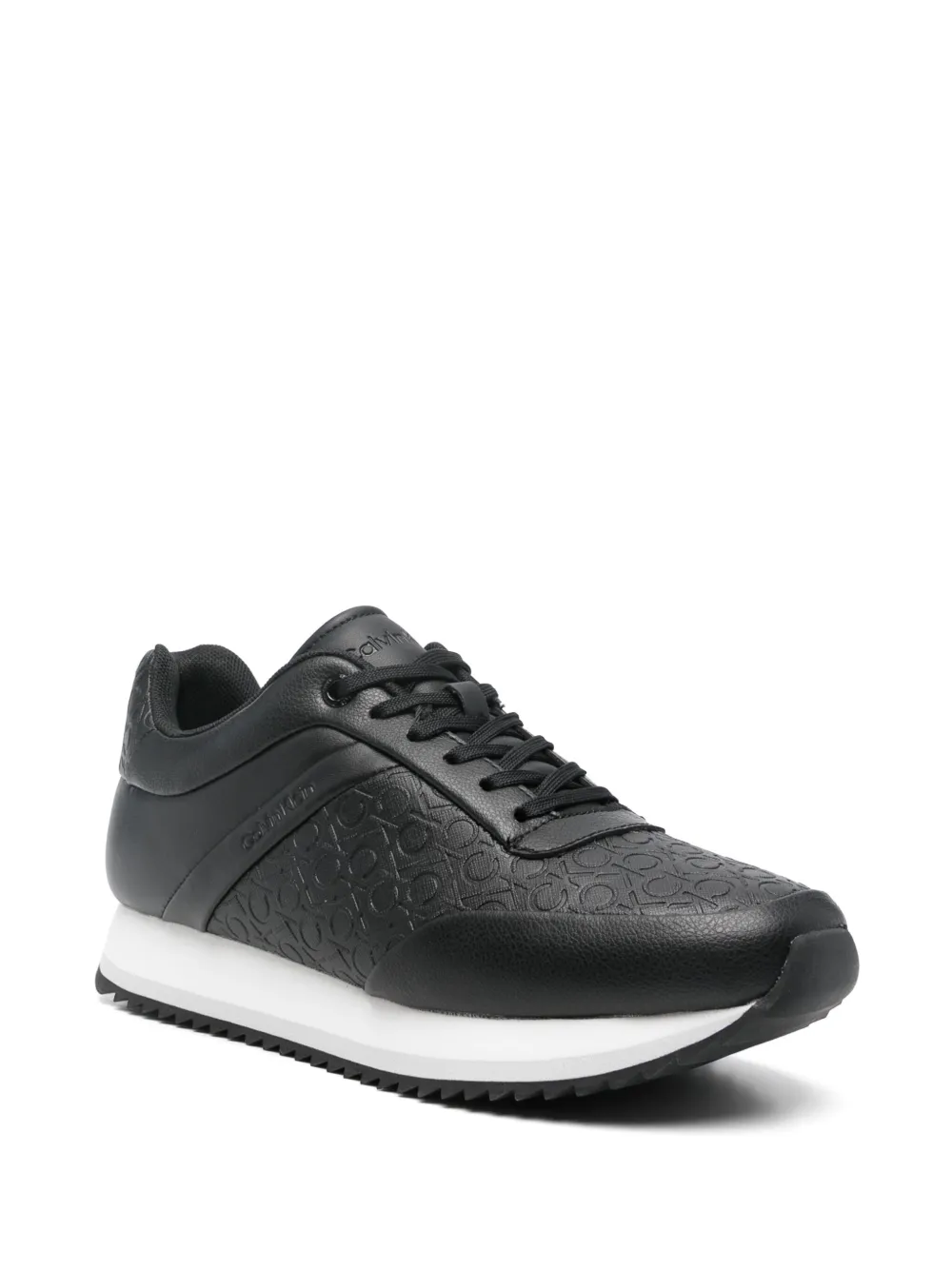 Calvin Klein Sneakers met logo - Zwart