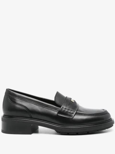 Tommy Hilfiger penny-slot leather loafers