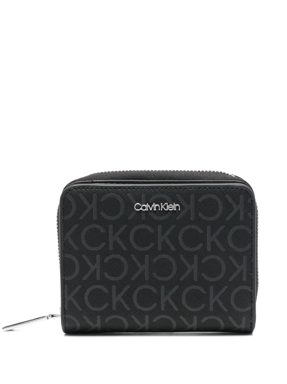Calvin Klein Portemonnee met logo Zwart