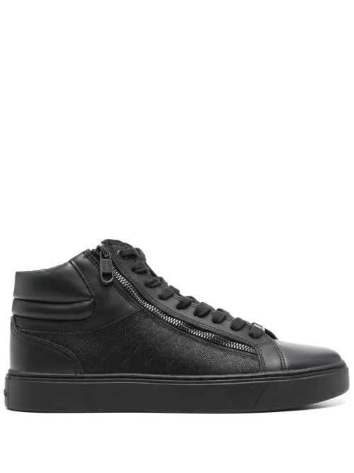 Calvin Klein baskets en cuir - Noir - Calvin Klein - Modalova