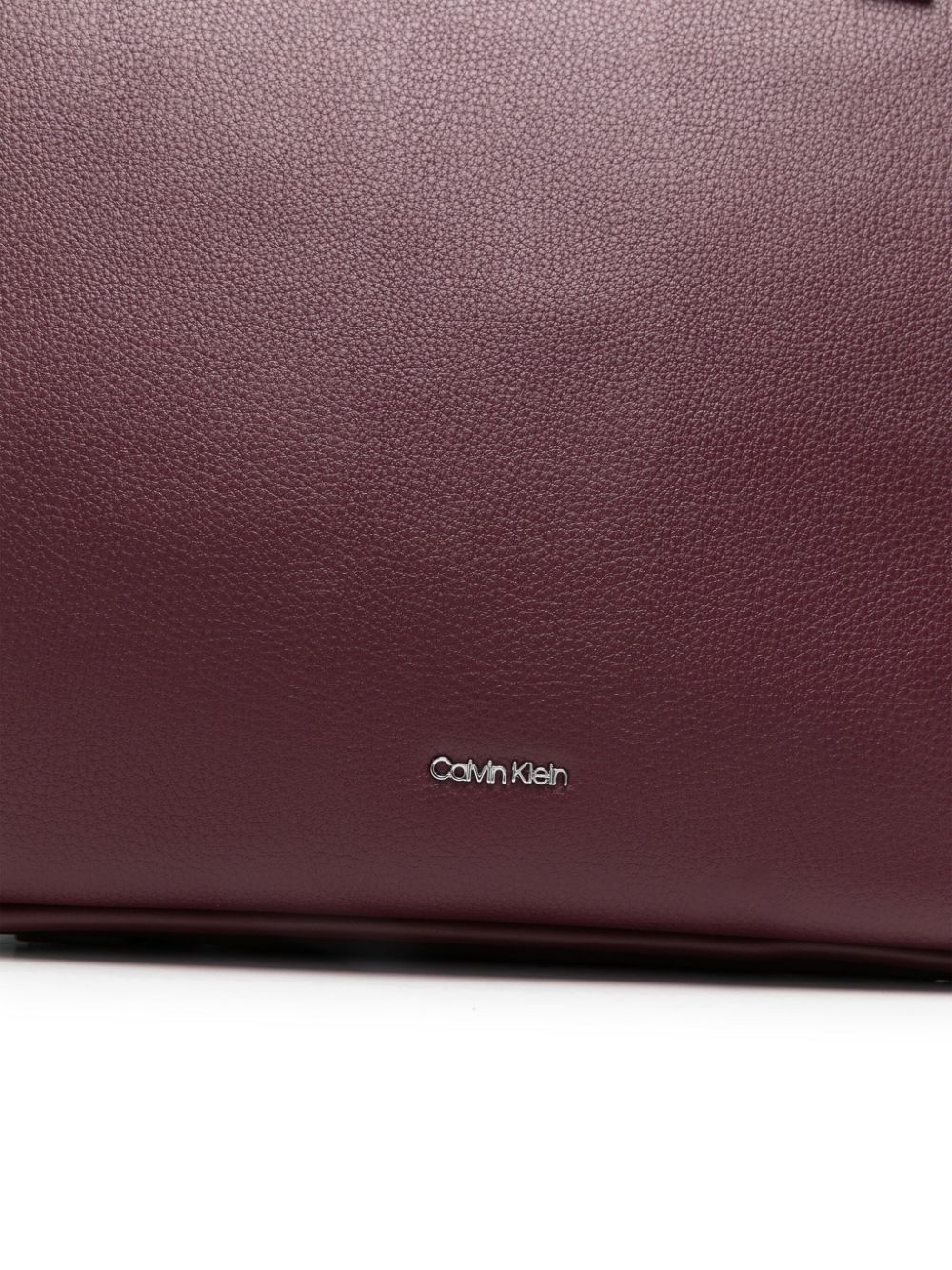 Calvin Klein Refine medium shopper Rood