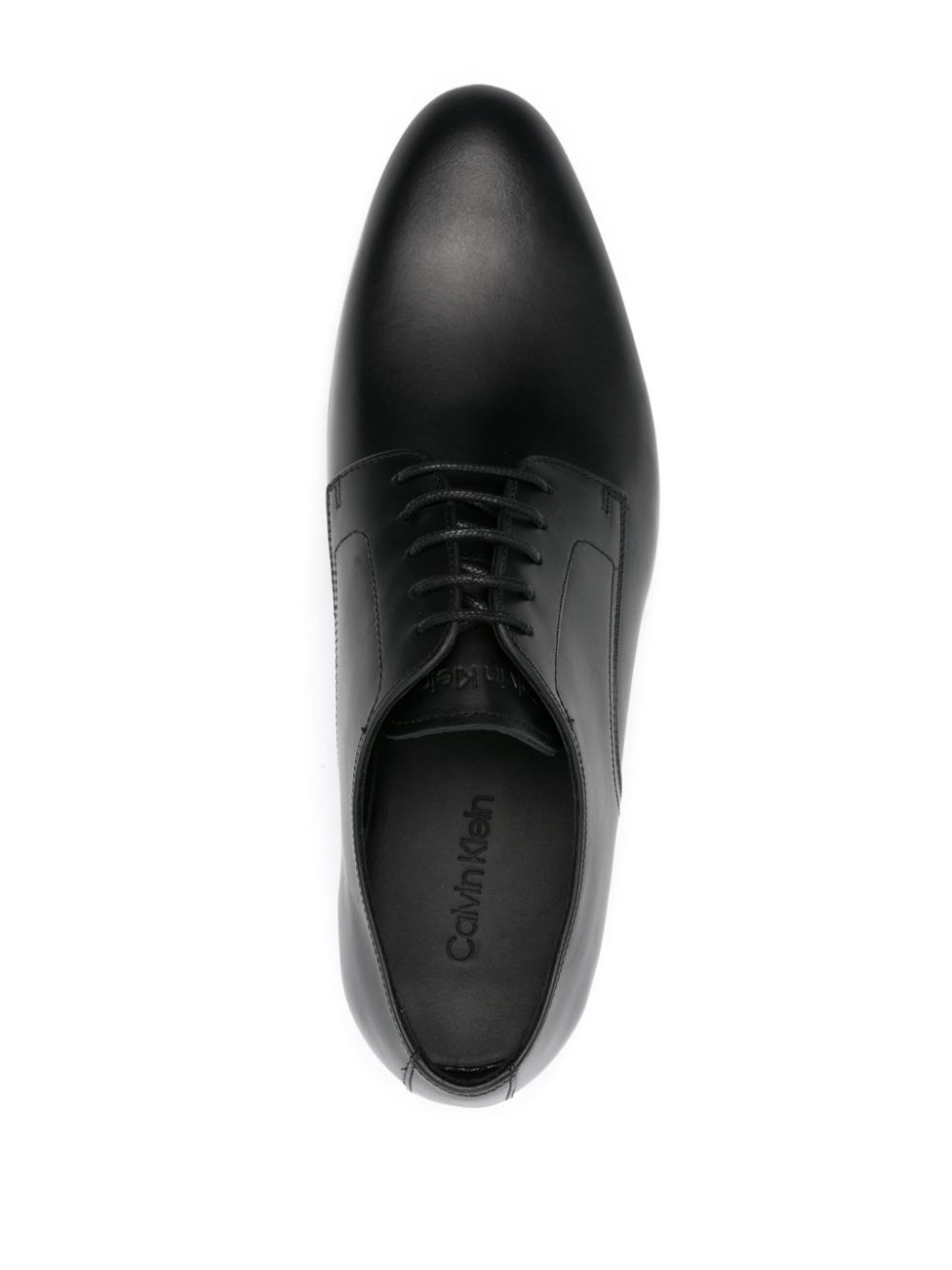 Calvin Klein Leren Derby schoenen Zwart