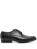 Calvin Klein lace-up leather derby shoes - Black