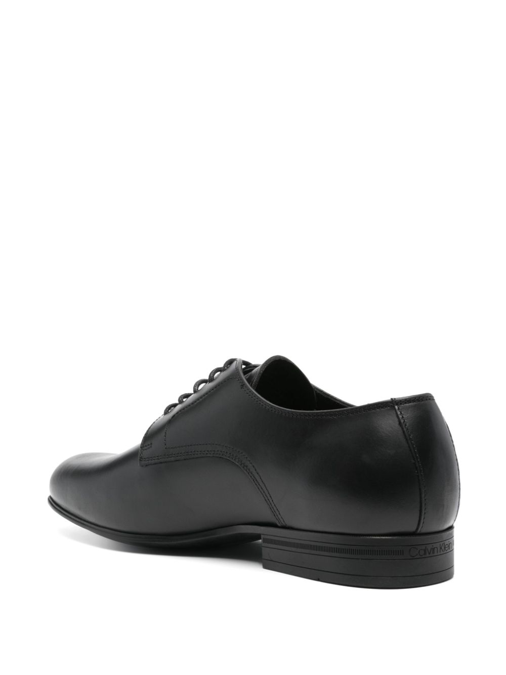 Calvin Klein Leren Derby schoenen Zwart