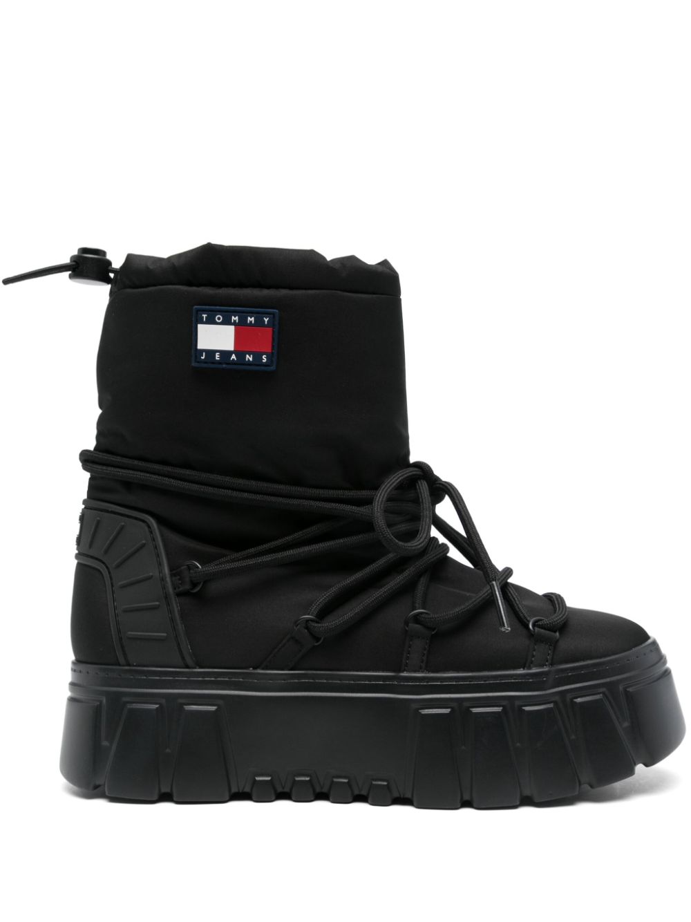 logo-patch snow boots