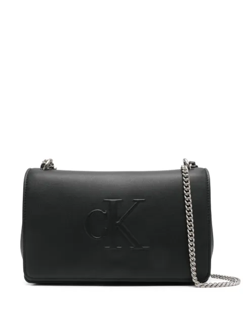 Calvin Klein Jeans logo-embossed cross body bag