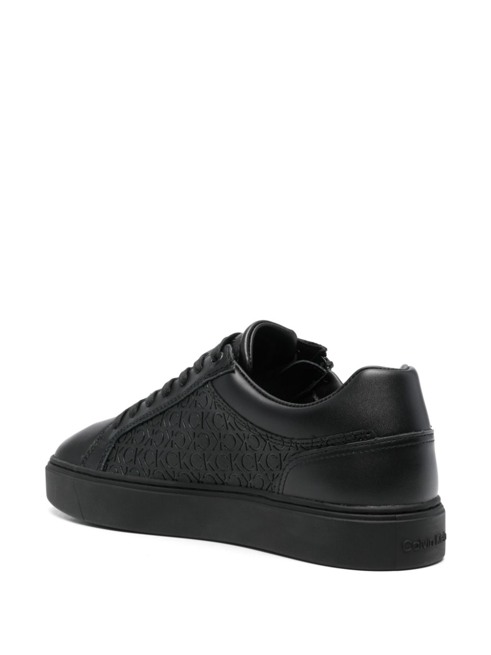 Calvin Klein logo-debossed sneakers Black