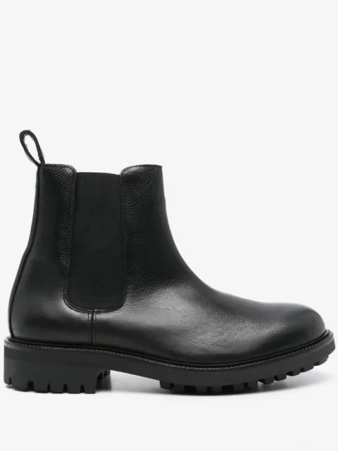 Calvin Klein leather Chelsea boots