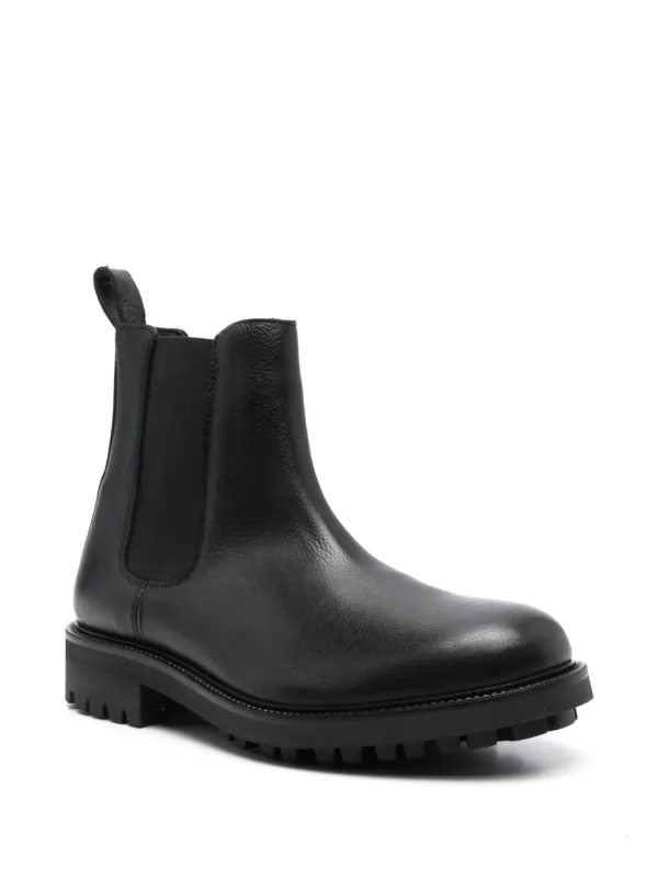 Calvin Klein Leather Chelsea Boots | Black | FARFETCH display picture 2