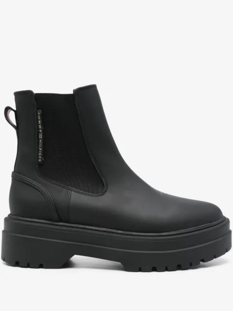 Tommy Hilfiger chunky chelsea boots