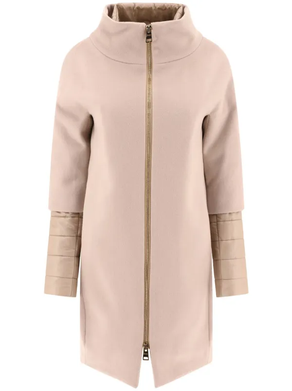 Herno ジップアップ コート | ニュートラル | FARFETCH JP
