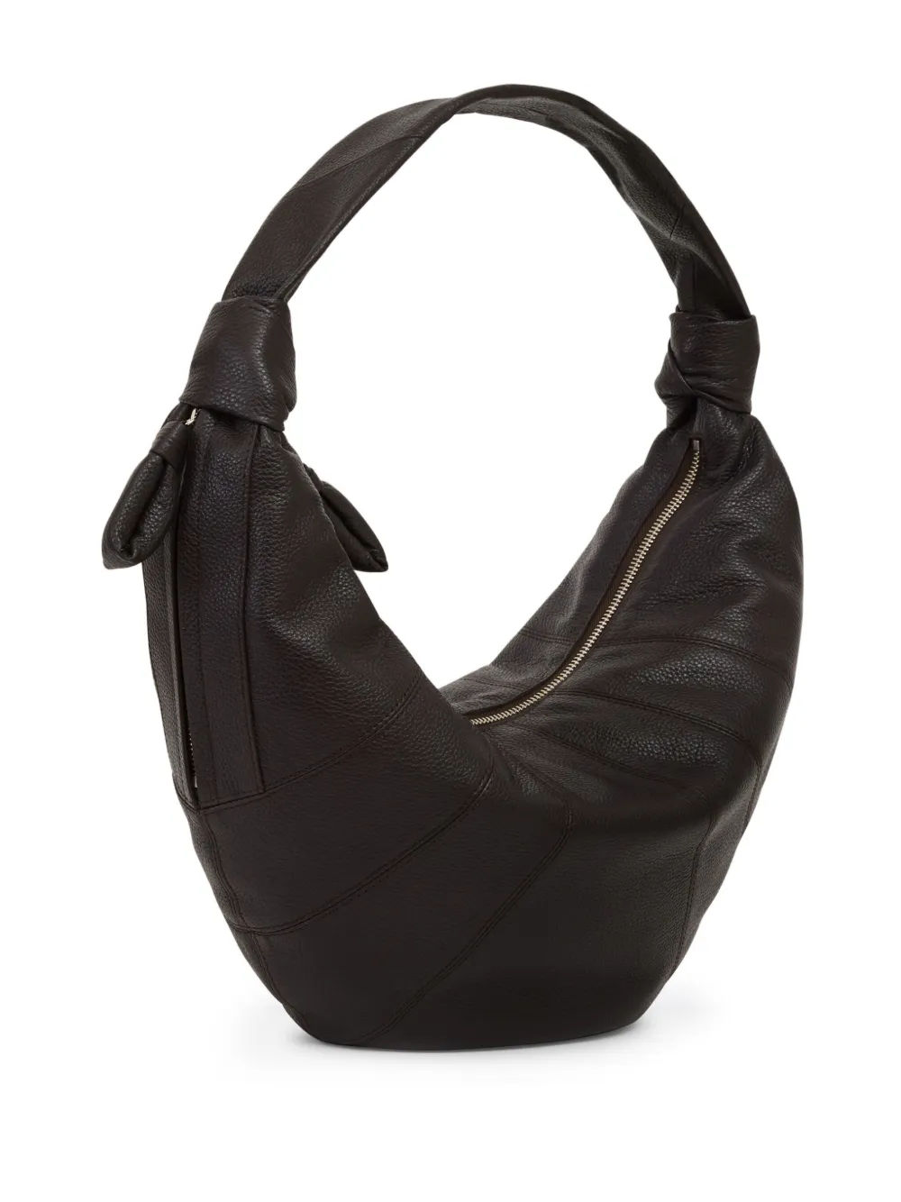 LEMAIRE Fortune Croissant schoudertas Bruin