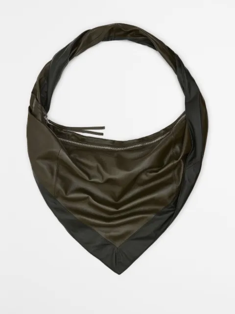LEMAIRE Scarf leather shoulder bag