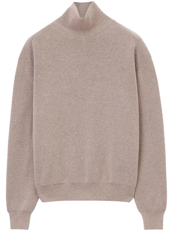 LEMAIRE ルースカラータートルネック LEMAIRE タートルネック リブセーター | グリーン | FARFETCH JP