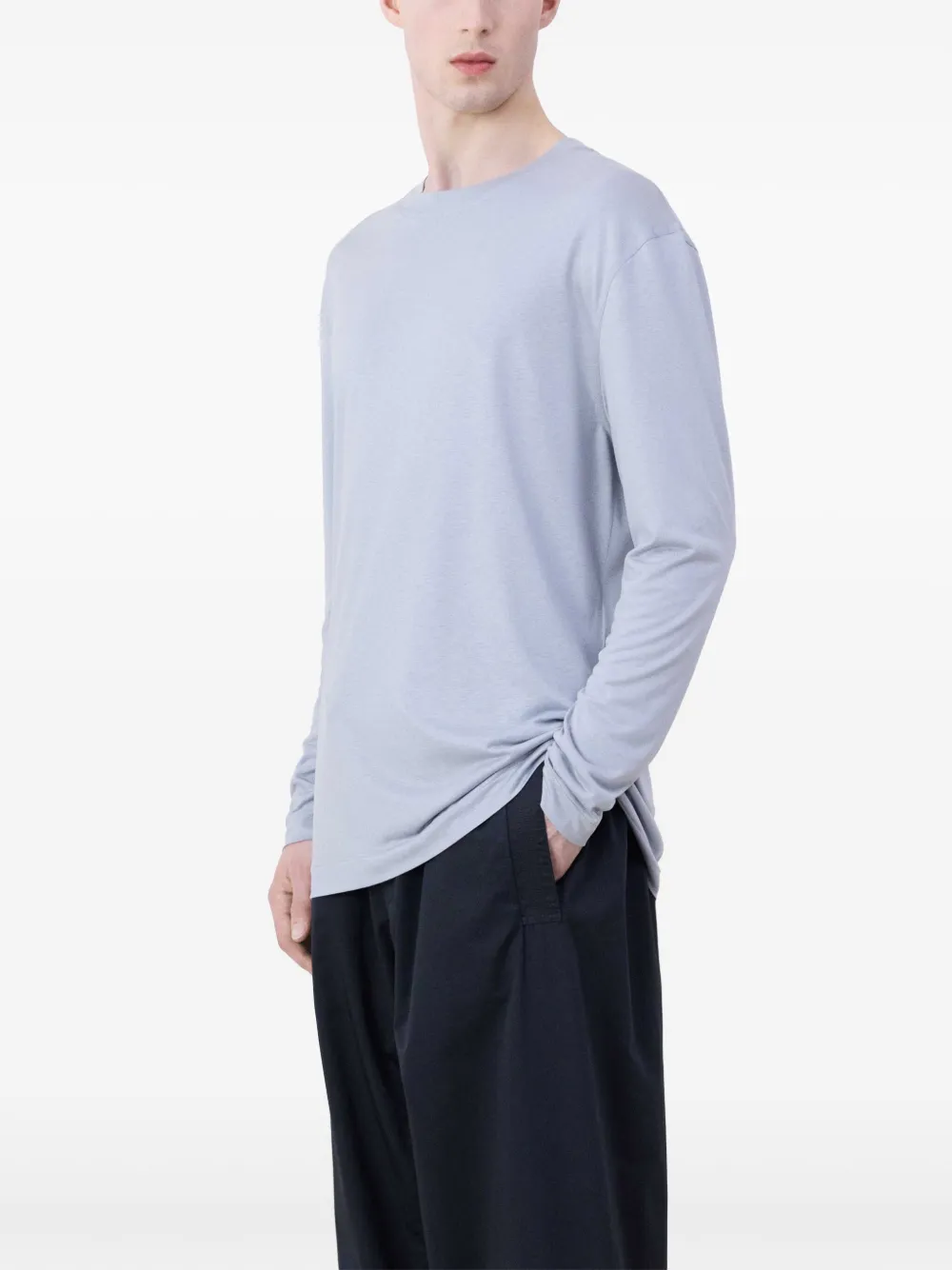 LEMAIRE T-shirt met ronde hals Grijs