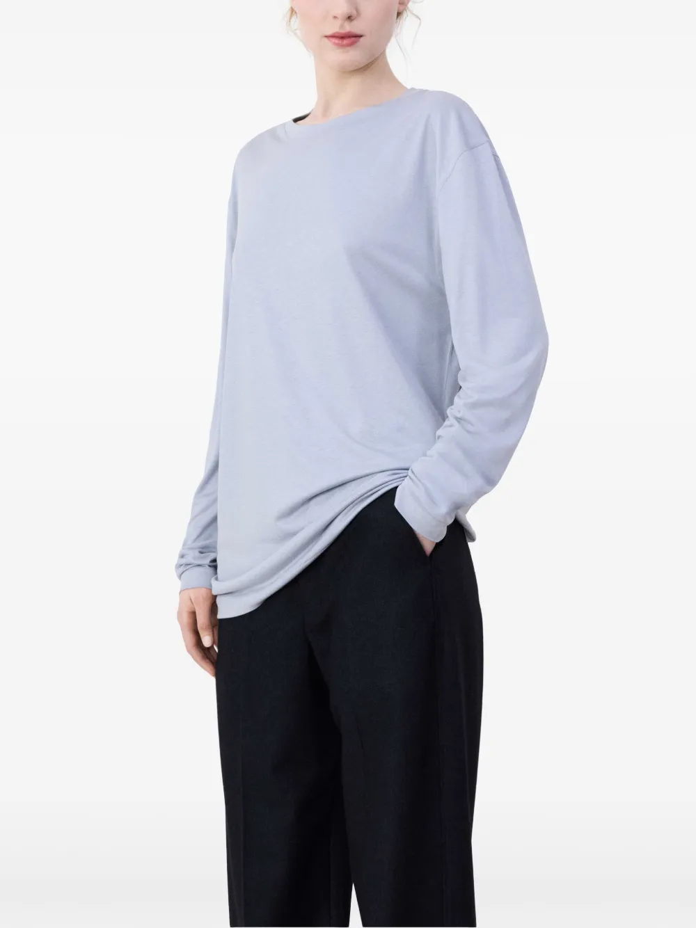 LEMAIRE T-shirt met ronde hals Grijs