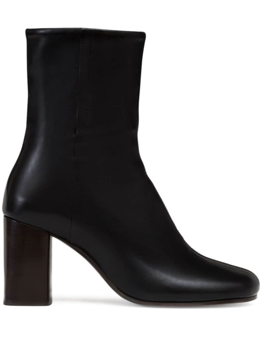 Shop Lemaire 80mm Anatomic Boots In Black