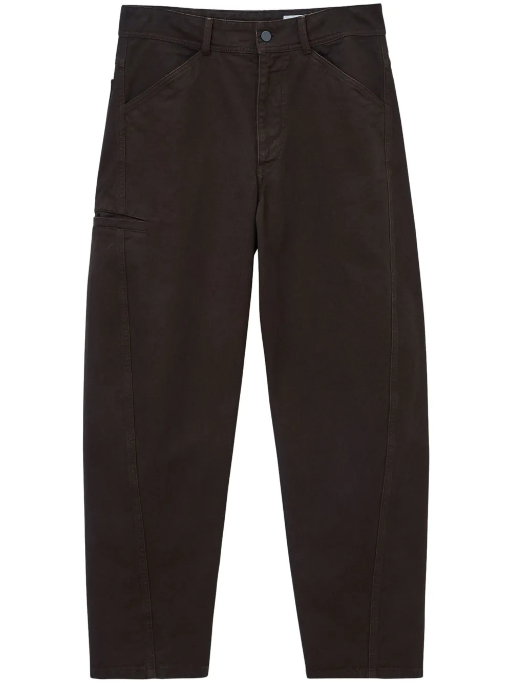 Lemaire Twisted Tapered Trousers In 褐色