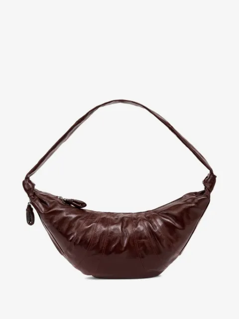 LEMAIRE large Croissant bag in coated cotton