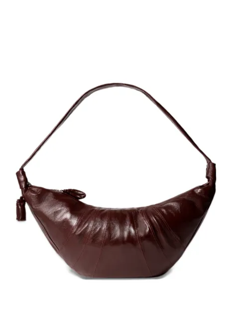 LEMAIRE large Croissant bag in coated cotton