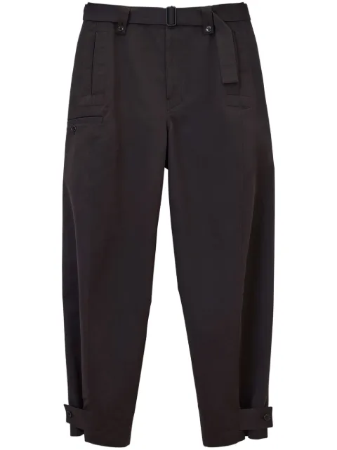 LEMAIRE pantalones tapered con diseño retorcido