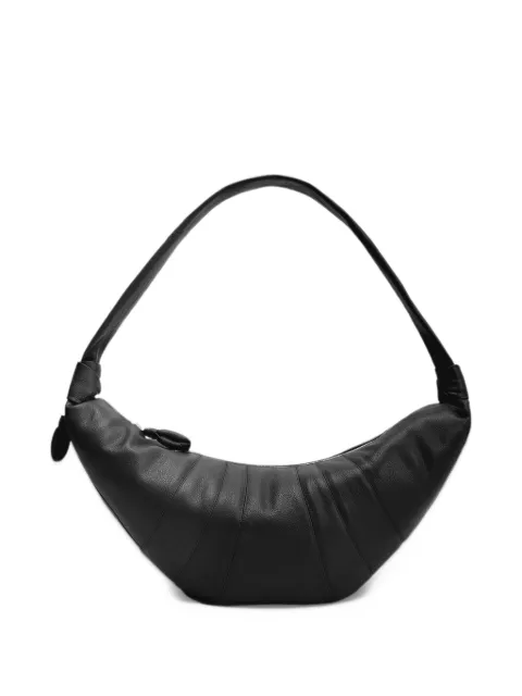LEMAIRE Bolsa de ombro Croissant de couro