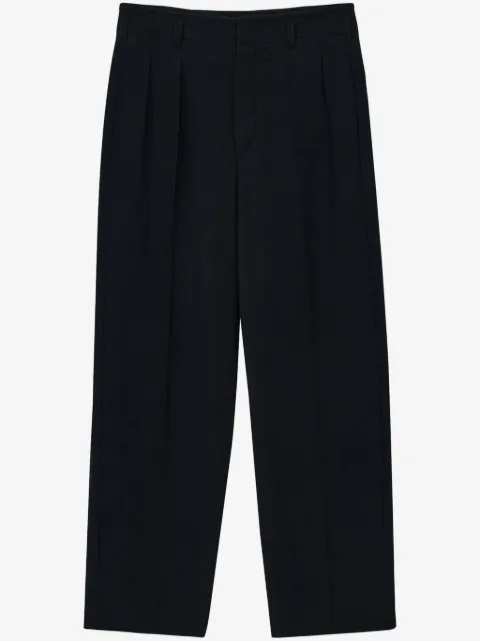 LEMAIRE Pantaloni dritti con pieghe
