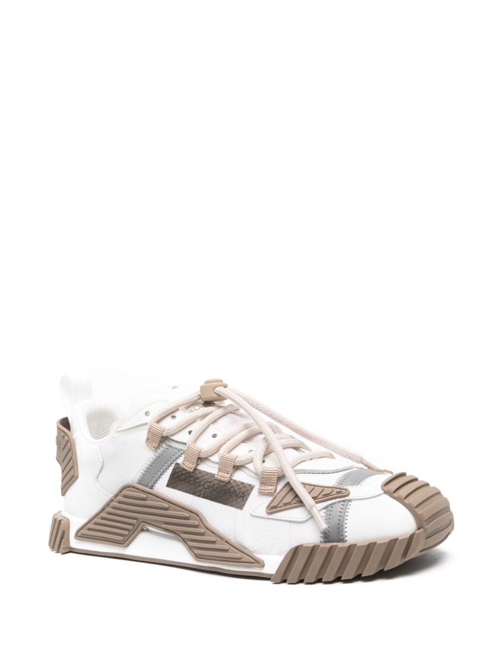 Shop Dolce & Gabbana Ns1 Panelled Sneakers In White