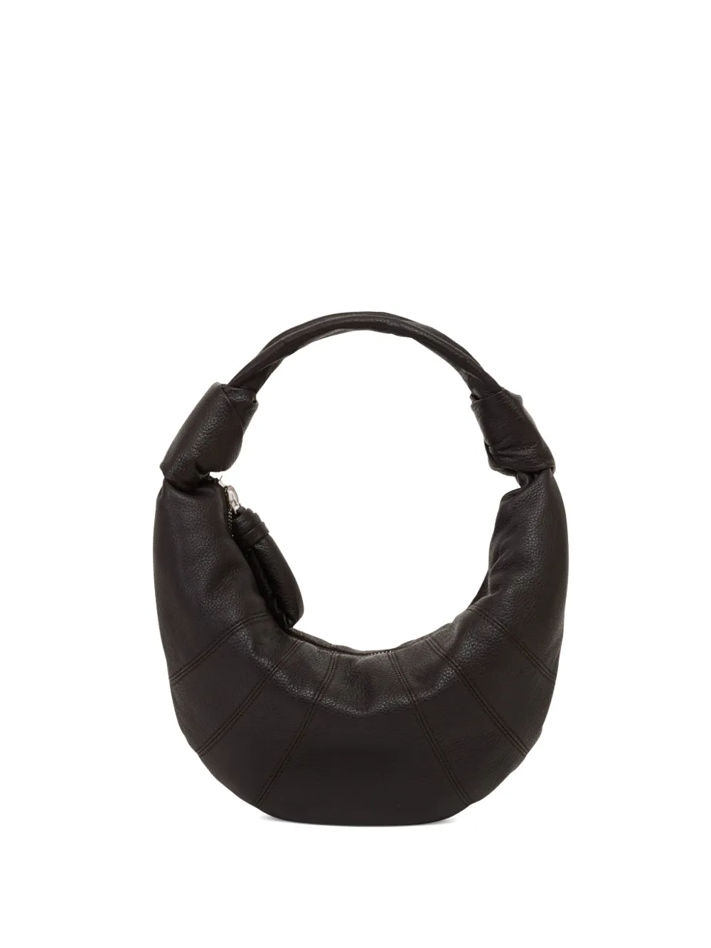 LEMAIRE Fortune Croissant kleine shopper Bruin
